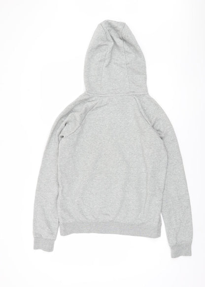 Nike Women's XS Grey Pullover Hoodie - Casual Comfort