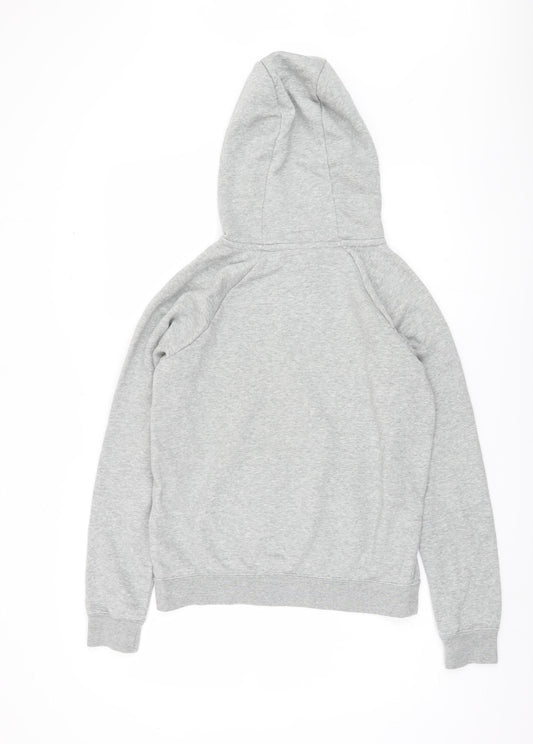 Nike Women's XS Grey Pullover Hoodie - Casual Comfort