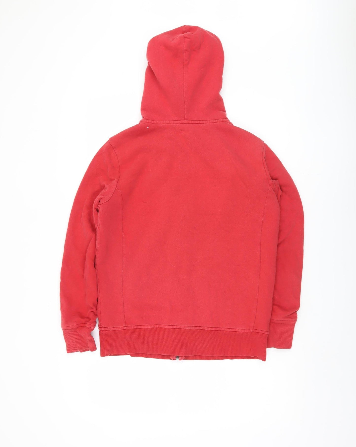 Mens UK Size M Gap Red Full Zip Hoodie