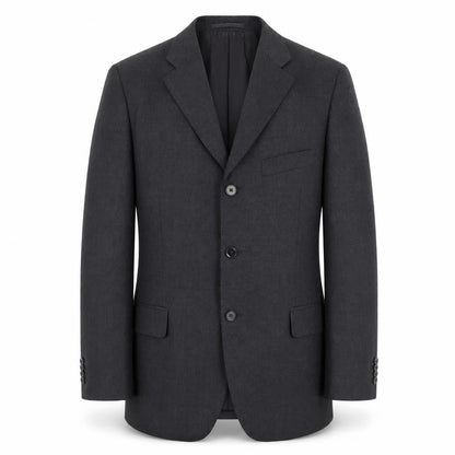 Mens UK Size 40 Confitalia Regular Black Suit Jacket