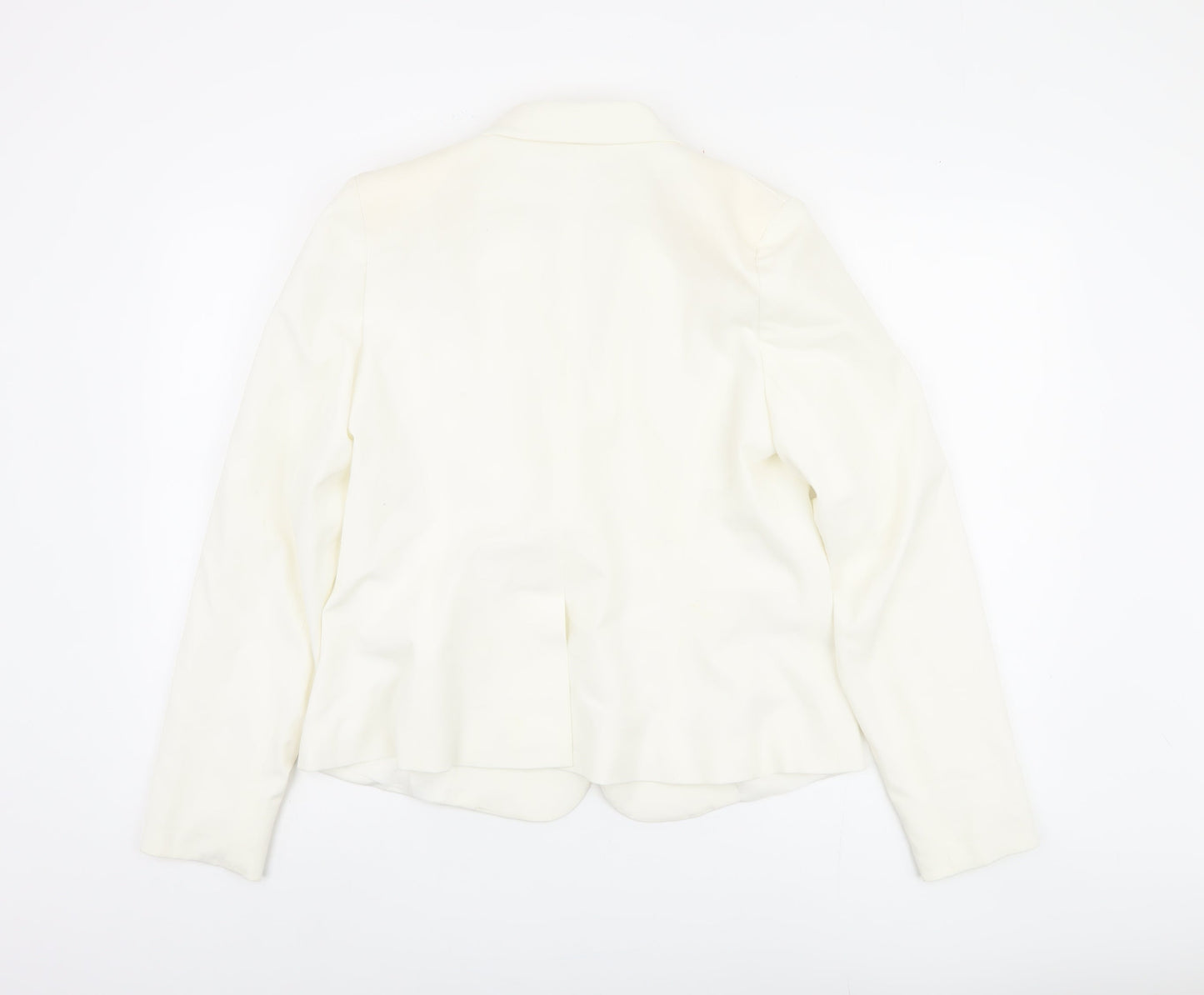 Dorothy Perkins Women's White Blazer Size 16