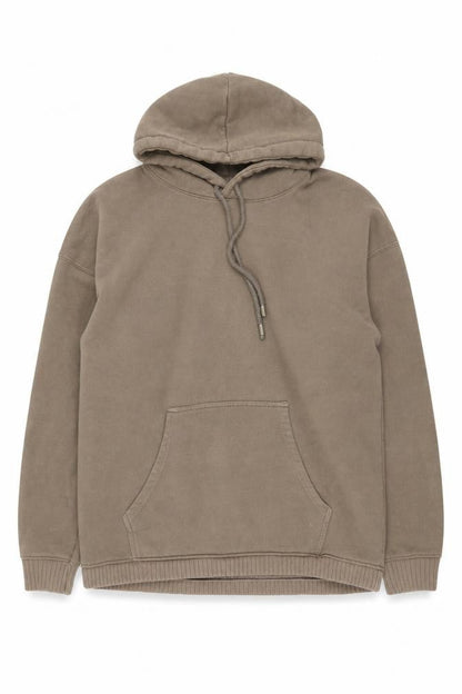 Mens UK Size M Zara Brown Pullover Hoodie