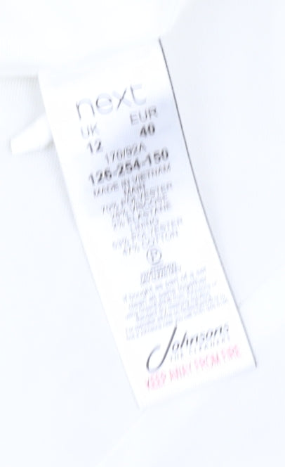 Next Women's Beige Linen Blend Blazer, Size 12