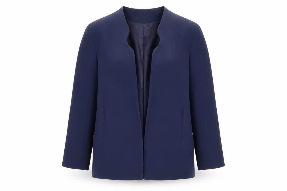 ASOS Women's Blue Blazer Size 8 Regular Fit