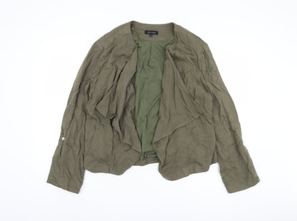 New Look Green Women's Jacket Size 16