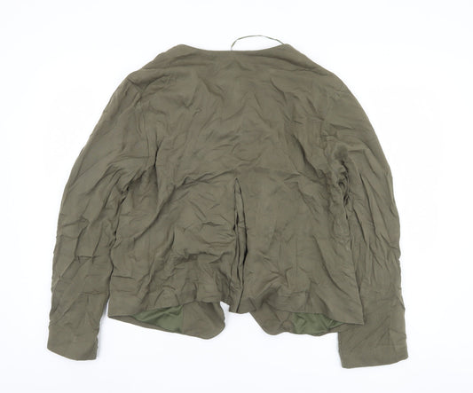 New Look Green Women's Jacket Size 16