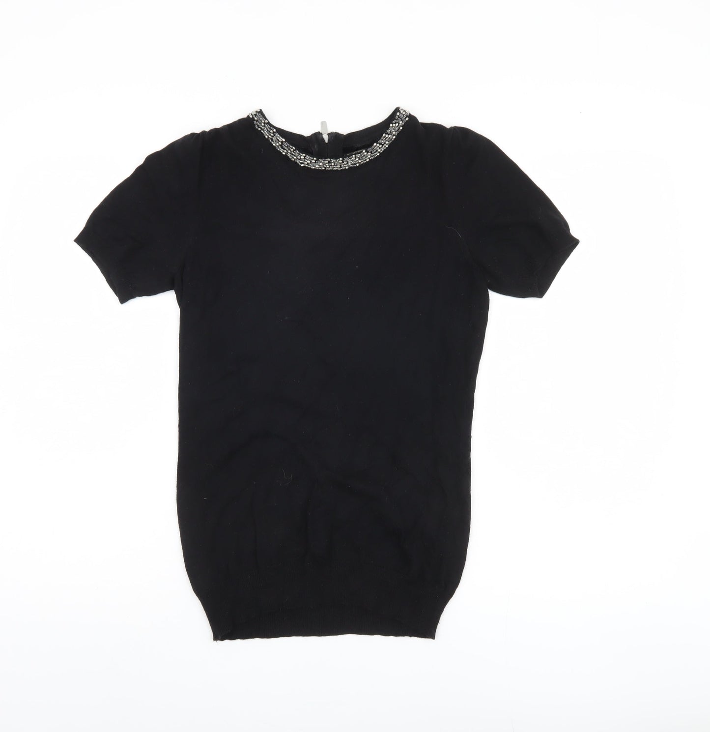 Womens UK Size 6 NEXT Black Pullover Jumper