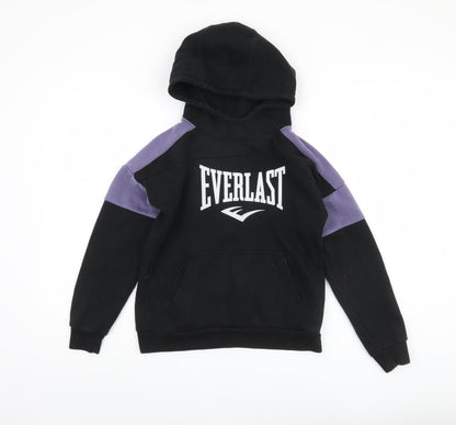 Everlast Boys Black Pullover Hoodie 11-12 Years
