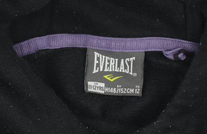 Everlast Boys Black Pullover Hoodie 11-12 Years