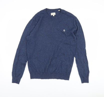 Jack Wills Men's Blue Pullover Jumper S