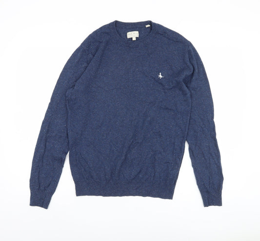 Jack Wills Men's Blue Pullover Jumper S