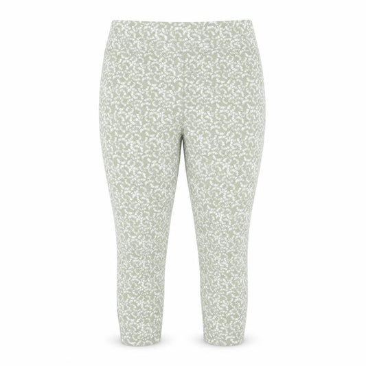 Womens UK Size 12 Bonmarché Slim Fit Leggings Green Trousers