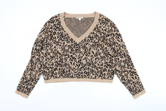 Womens UK Size M Whistles Beige Pullover Jumper