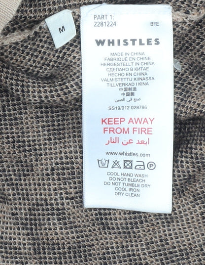 Womens UK Size M Whistles Beige Pullover Jumper