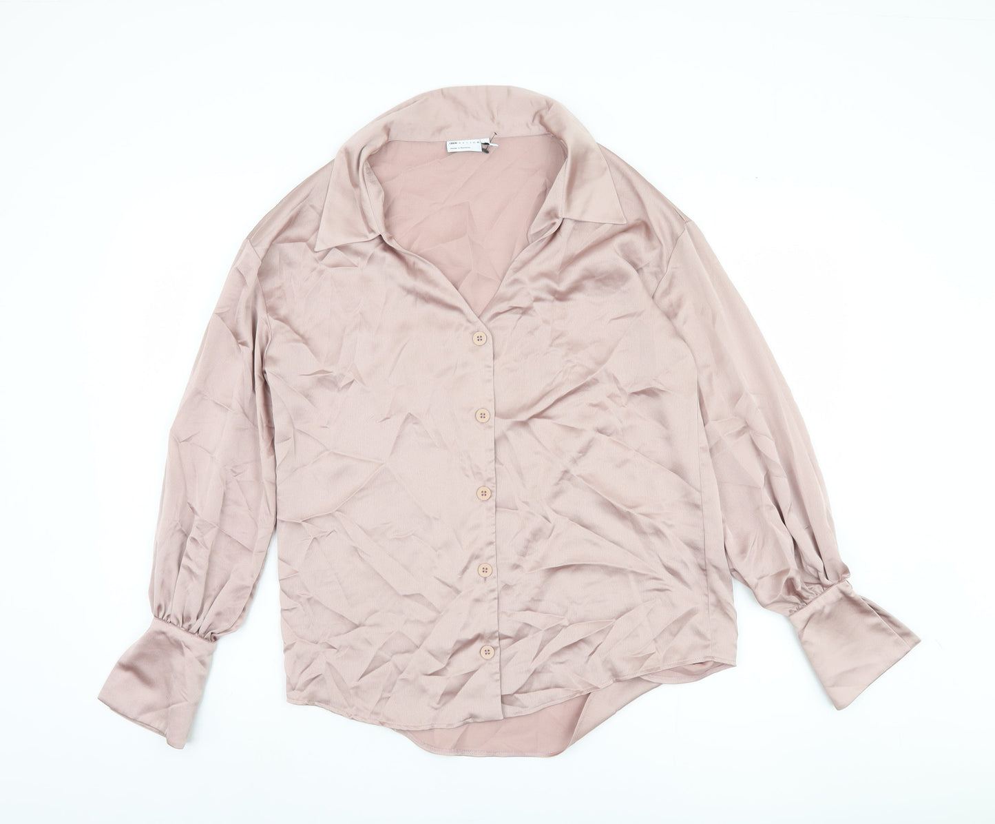 Womens UK Size 8 ASOS Design Pink  Button-Up