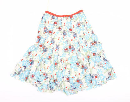 New Look Chic Women's Multicoloured A-Line Short Skirt, Size 8