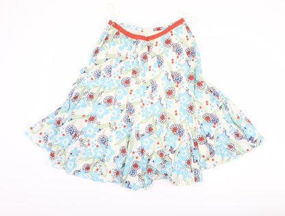 New Look Chic Women's Multicoloured A-Line Short Skirt, Size 8