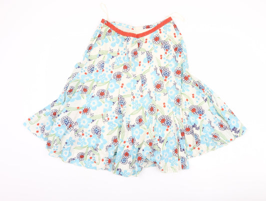 New Look Chic Women's Multicoloured A-Line Short Skirt, Size 8