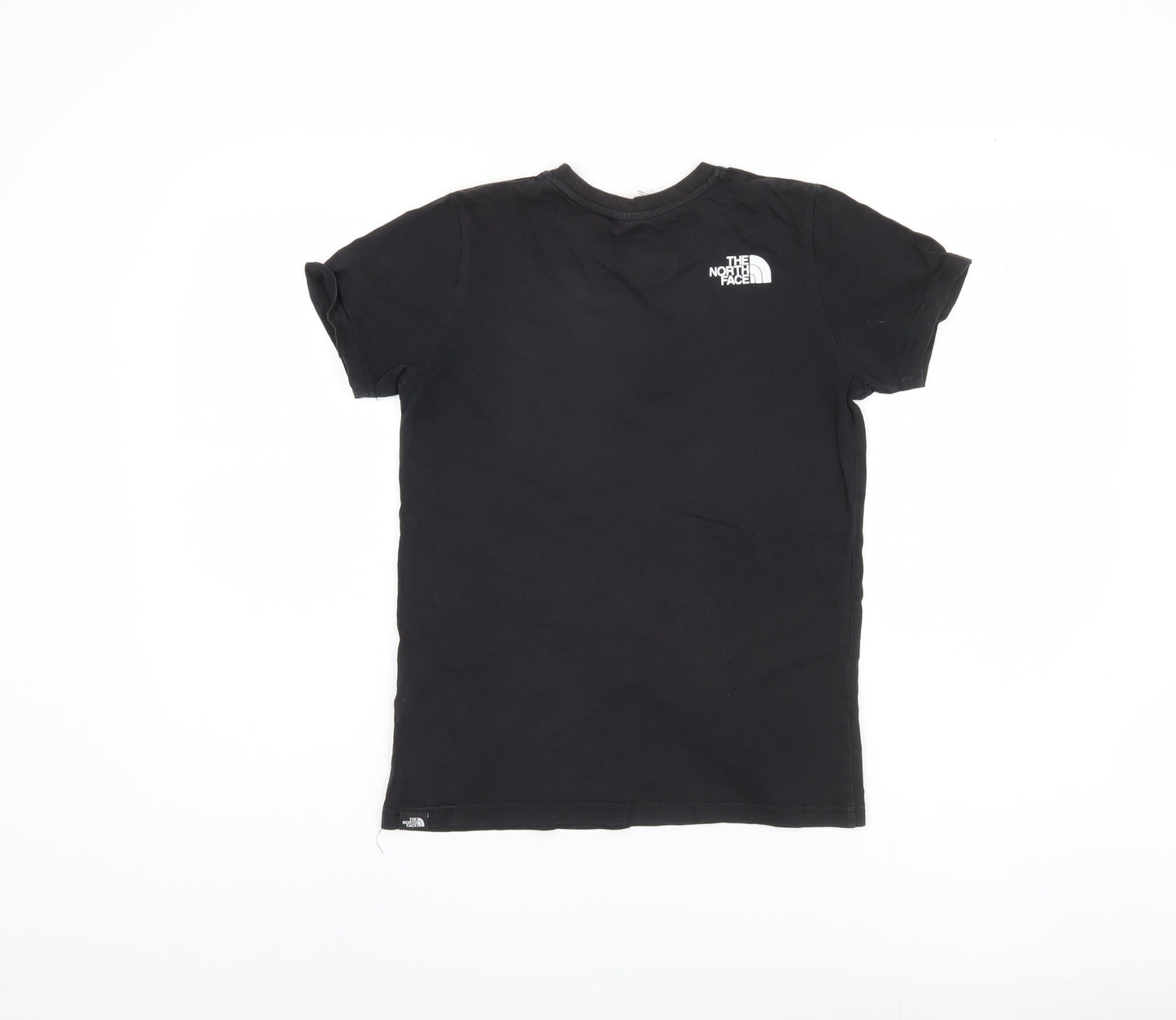 The North Face Boys Black L T-Shirt with Logo