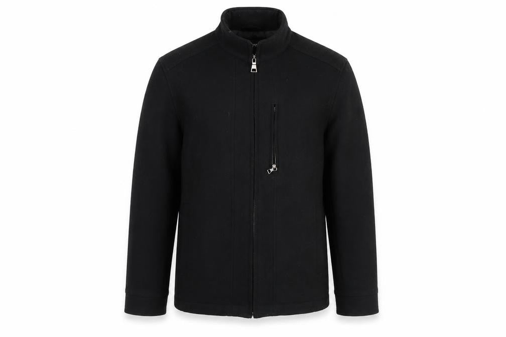 Marks & Spencer Men's Black Medium Wool Jacket