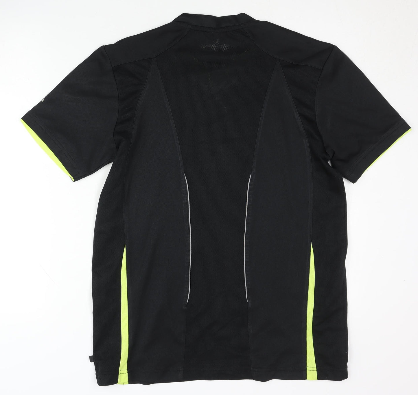 Rodeo Men's Black Athletic T-Shirt, Size L