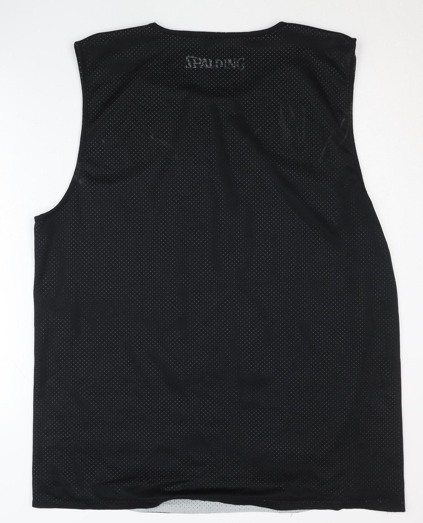 Spalding Men's Black Basketball Jersey XL