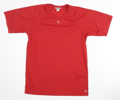 Decathlon Men's Red Gym T-Shirt, Size S