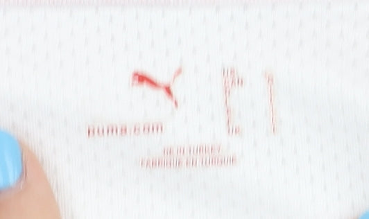 Puma Men's White L Jersey Football T-Shirt