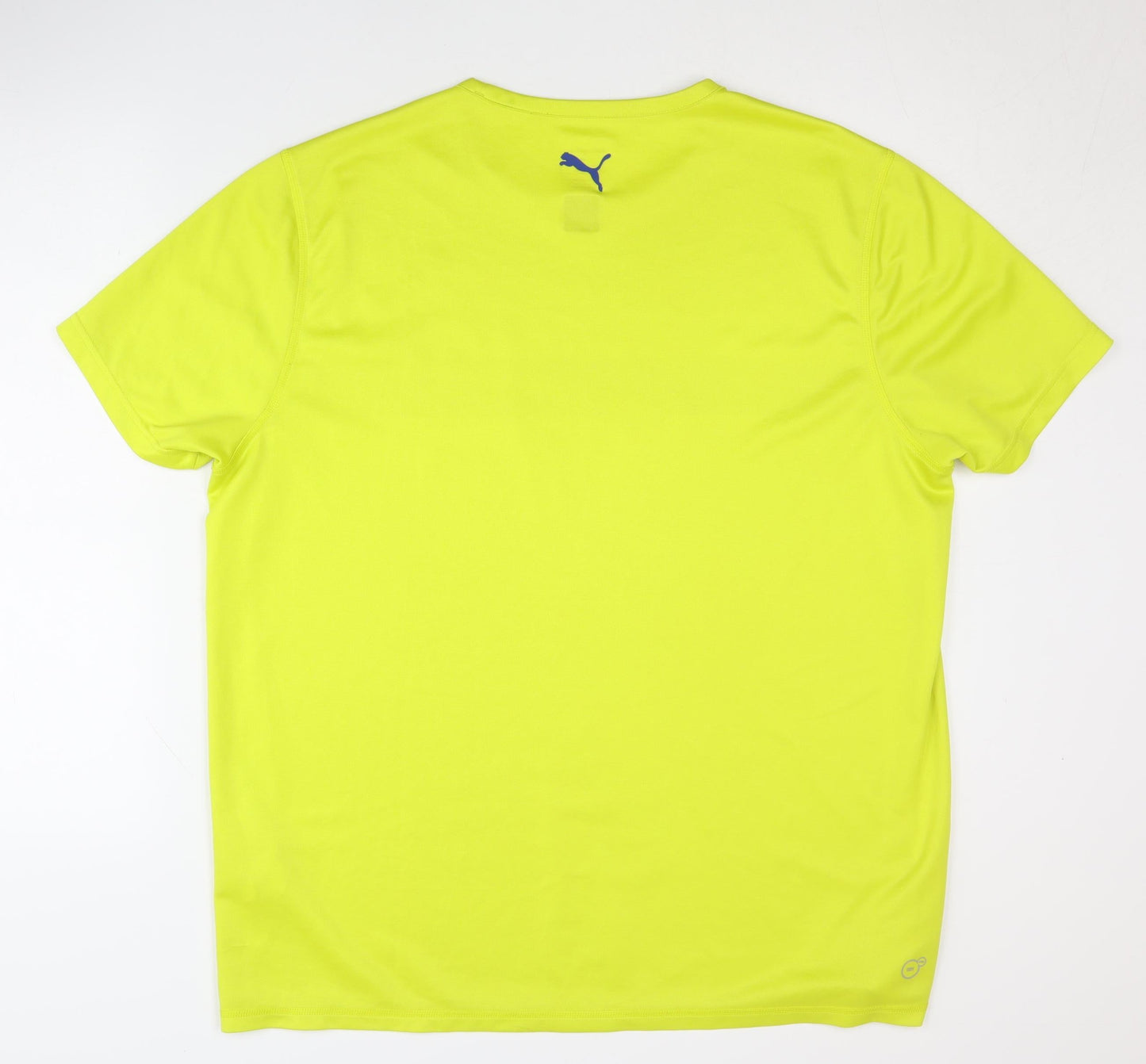 Puma Men's Yellow XL Gym T-Shirt, Breathable & Stylish