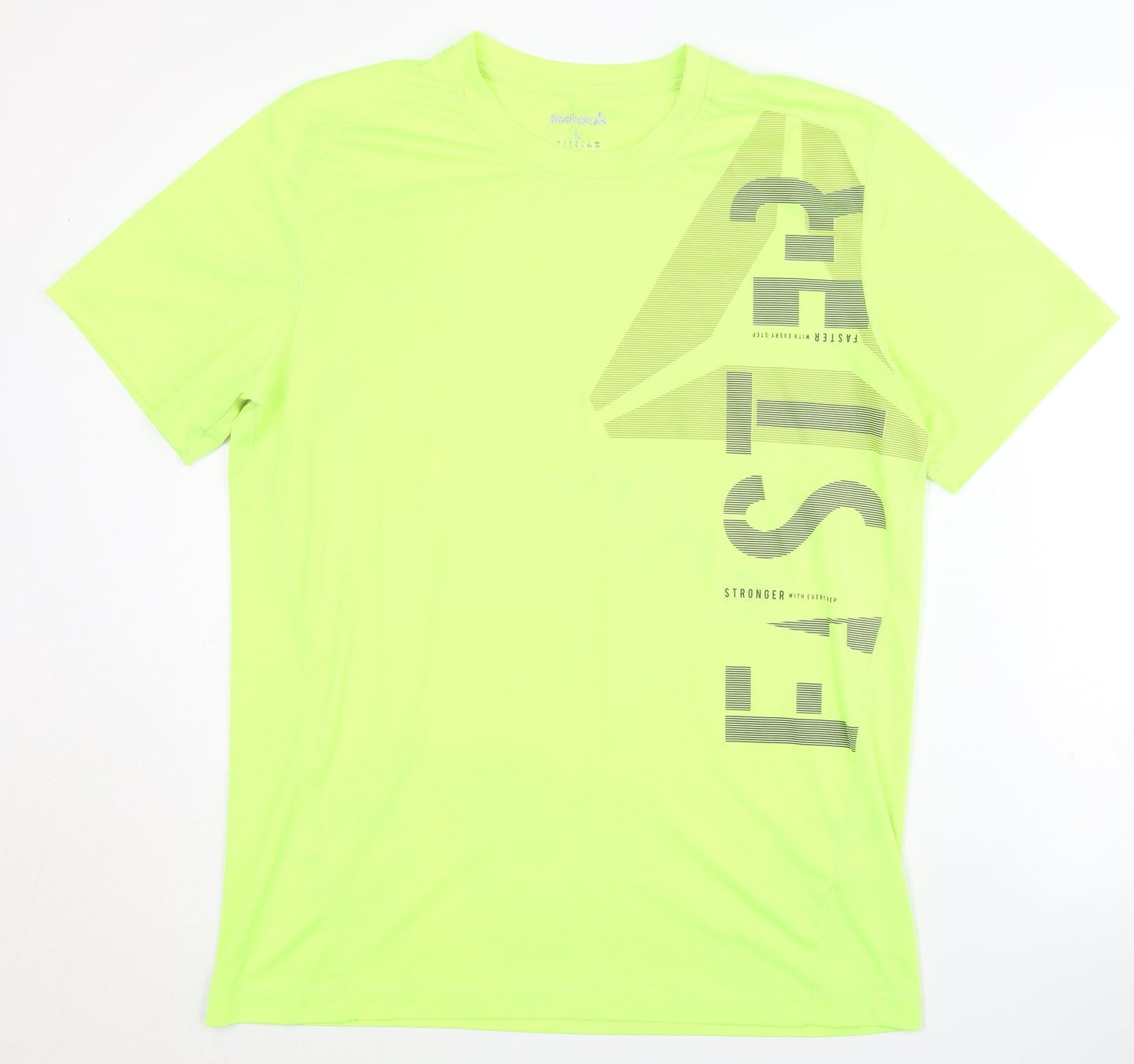 Reebok Men's Green L T-Shirt, Gym & Training