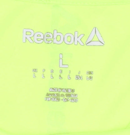 Reebok Men's Green L T-Shirt, Gym & Training