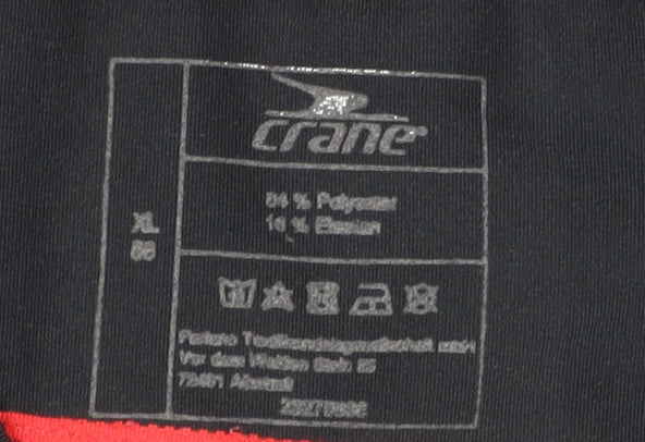 Crane Men's Black XL Pullover T-Shirt