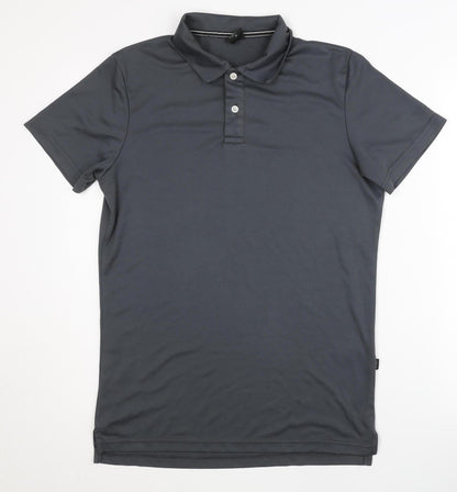 7days Men's Grey Polo Shirt M - Classic Activewear