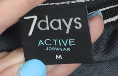 7days Men's Grey Polo Shirt M - Classic Activewear