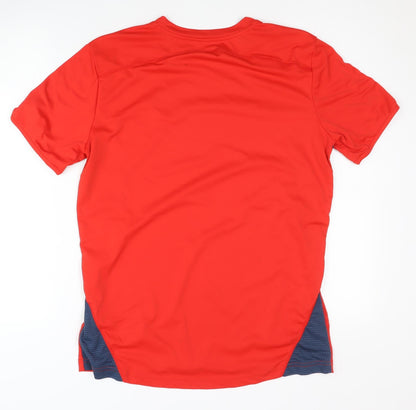 Runners Point Men's Red L Sports T-Shirt