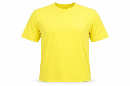 Runners Point Men's Yellow Running T-Shirt, L