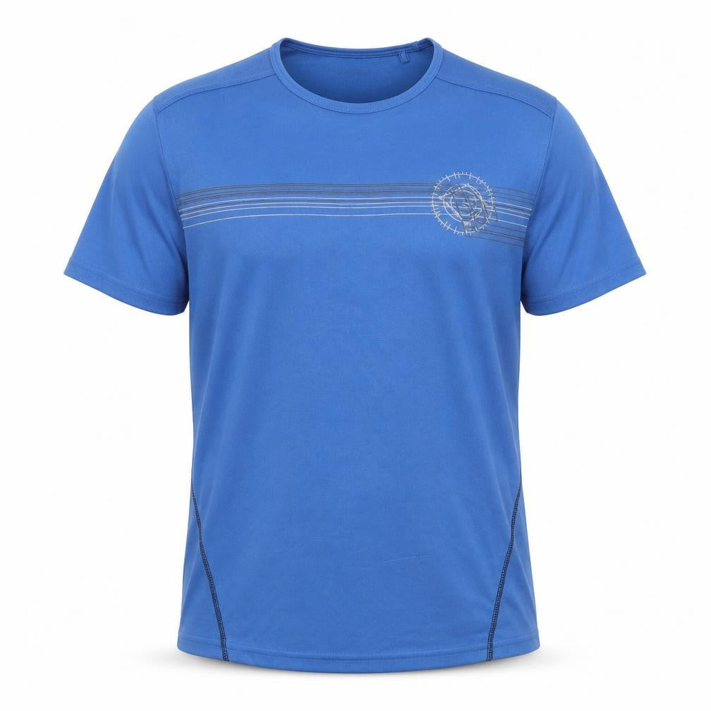 Mens UK Size L Crivit Blue Gym & Training T-Shirt