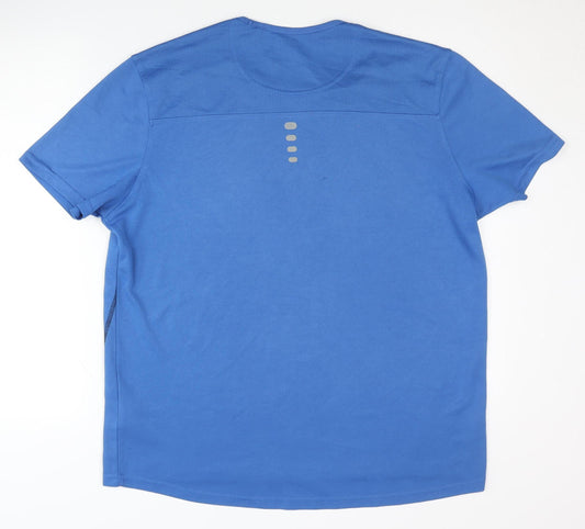 Crivit Men's Blue Gym T-Shirt - L