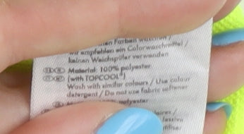 Crivit Sports Men's Yellow T-Shirt XL Lightweight Activewear