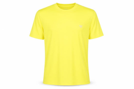 Runners Point Men's Yellow Running T-Shirt, Size L