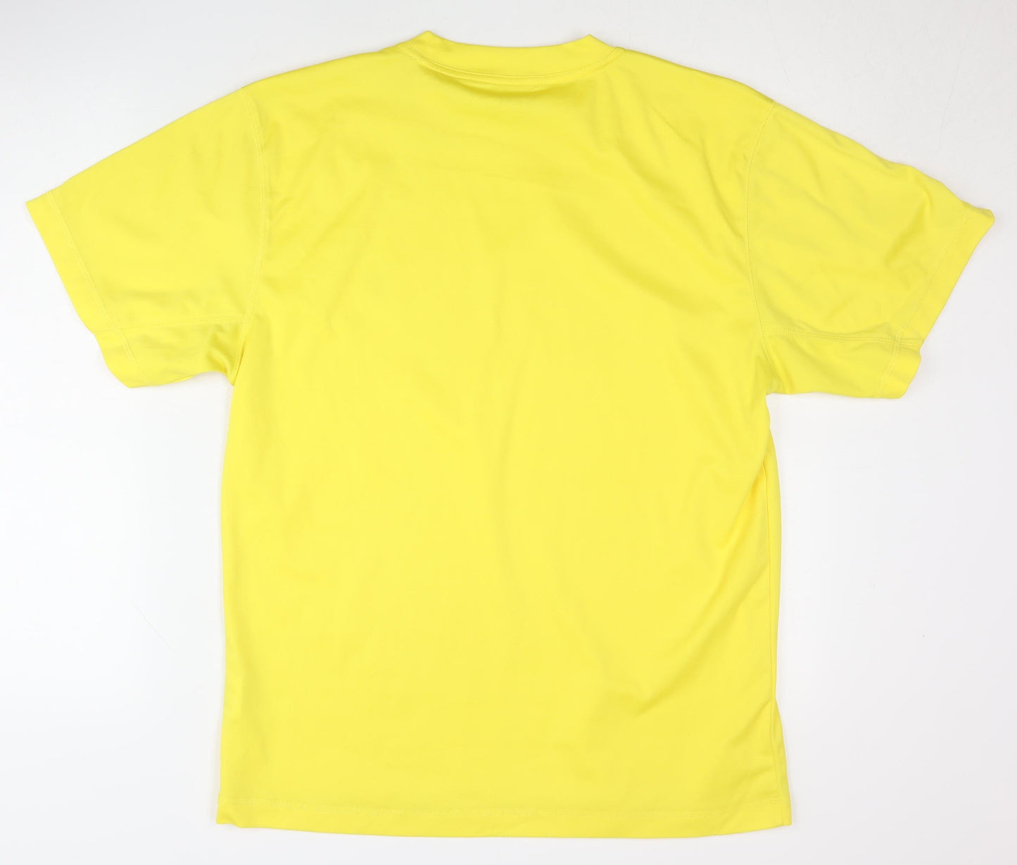 Runners Point Men's Yellow Running T-Shirt, Size L