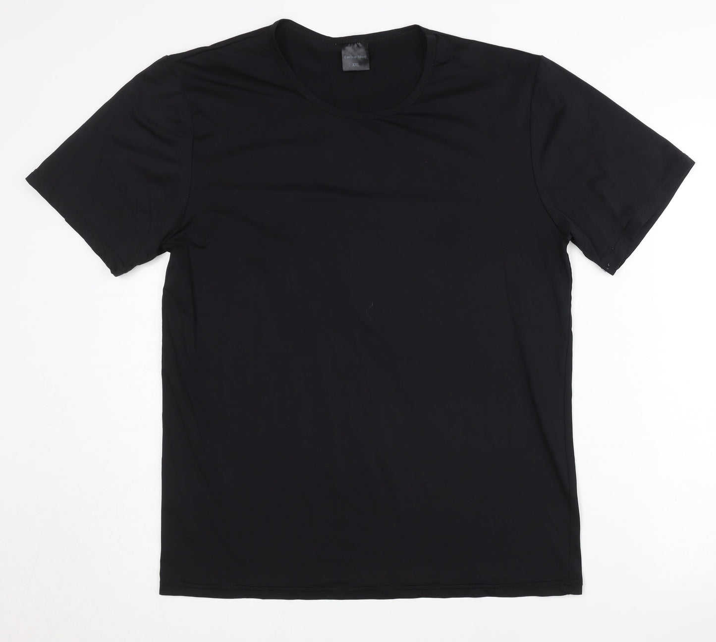 Enrico Mori Men's Black XL Athletic T-Shirt