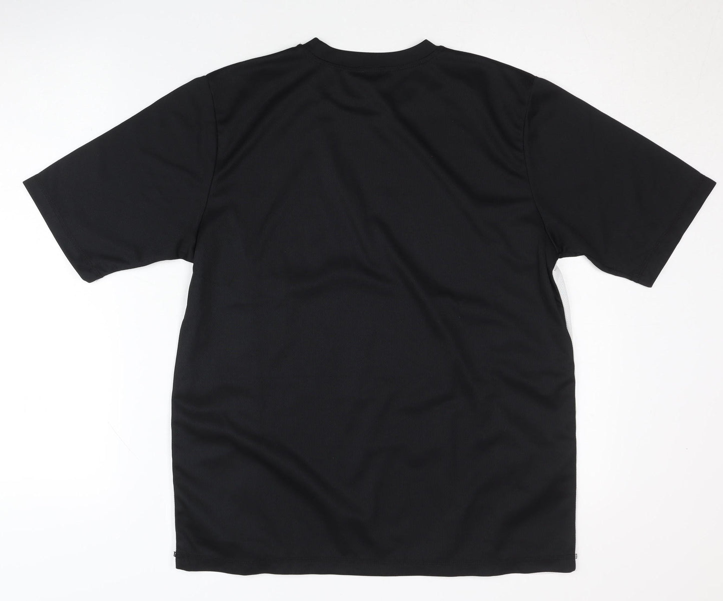 SHAMP Men's Black T-Shirt - Size M - Basic Style