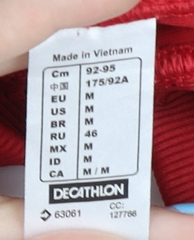 Decathlon Men's Red M Football Jersey T-Shirt