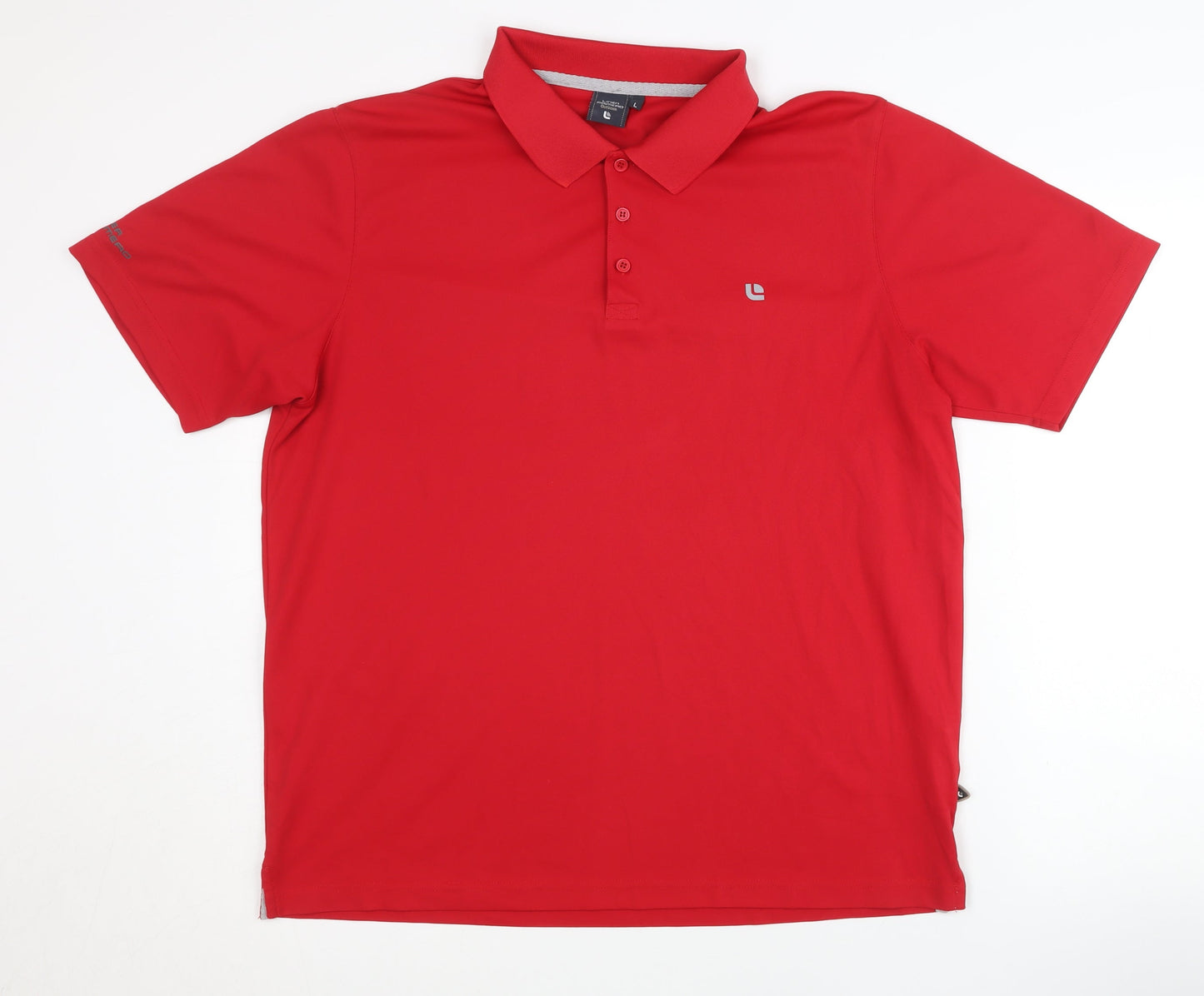Linea Primero Men's Red Polo Shirt L - Casual Comfort