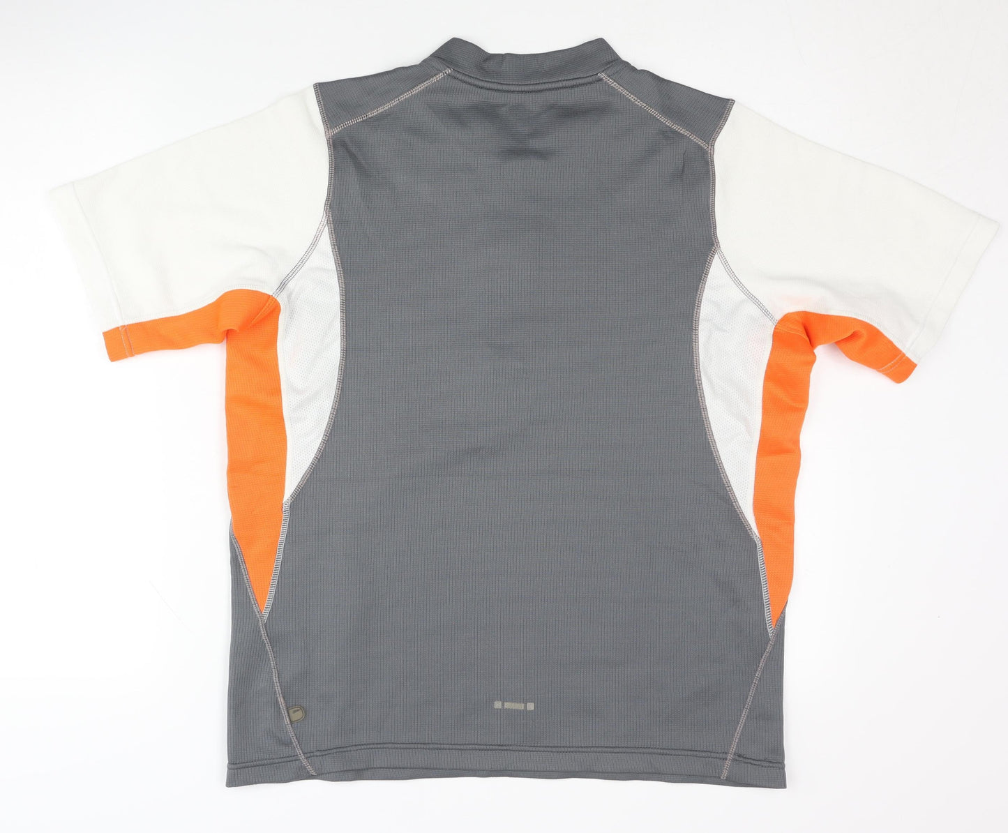 Crane Sports Men's Grey Colourblock T-Shirt M