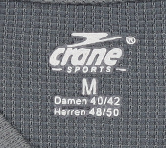 Crane Sports Men's Grey Colourblock T-Shirt M