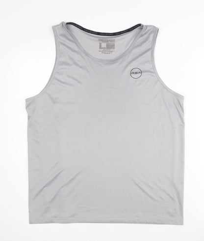 GSA Men's Grey Athletic Tank Top M