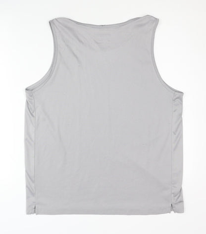 GSA Men's Grey Athletic Tank Top M