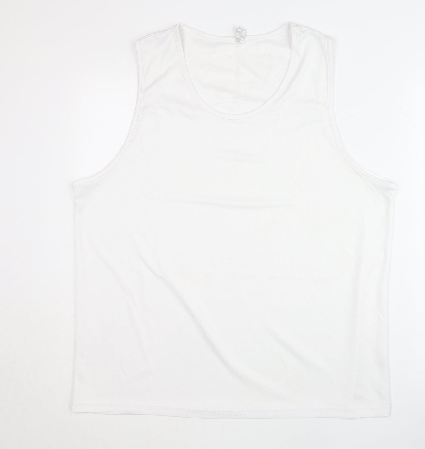 SOL'S Men's White 3XL Tank Top Sleeveless Sporty